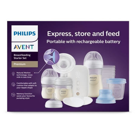 Kit tiralatte elettrico - PHILIPS - Ricaricabile - Semplice - Movimento naturale