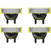 Testina rasoio - PHILIPS One Blade - Confezione da 4 lamette di ricambio 360  QP440/50