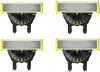 Testina rasoio - PHILIPS One Blade - Confezione da 4 lamette di ricambio 360  QP440/50