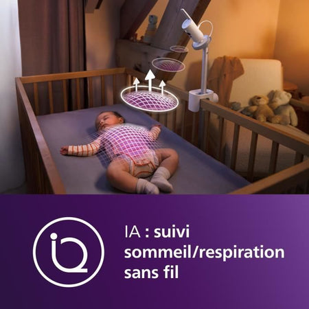 Baby monitor video - PHILIPS AVENT - Premium connesso - SCD971/26