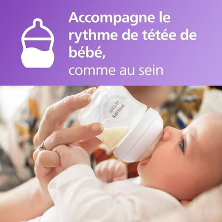 Discovery Box - PHILIPS AVENT - Biberon Natural 3.0 - 125 ml + Ciucciuccio Ultra Air 0-6 mesi