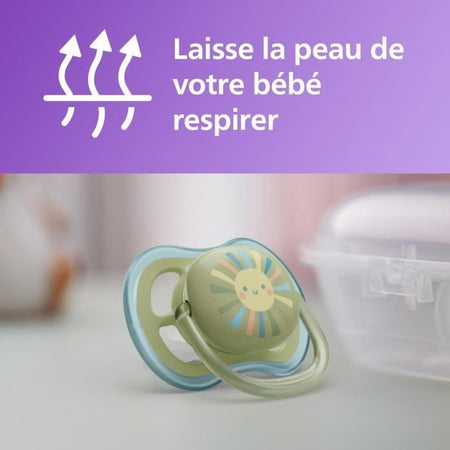 Discovery Box - PHILIPS AVENT - Biberon Natural 3.0 - 125 ml + Ciucciuccio Ultra Air 0-6 mesi