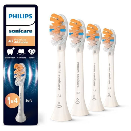 Confezione da 4 testine - PHILIPS - HX9094/87 - A3 bianco