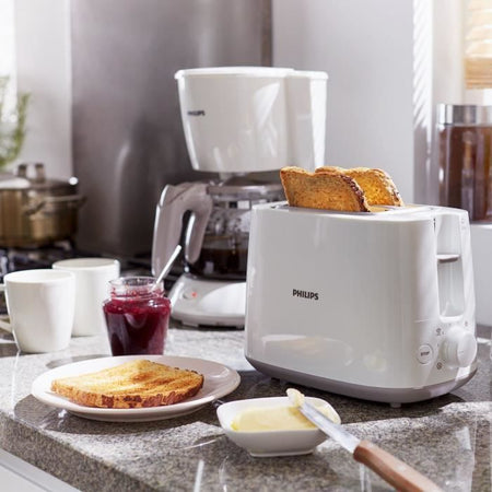 Tostapane PHILIPS HD2581 / 00 - 2 slot - 830 W - Bianco