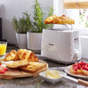 Tostapane PHILIPS HD2581 / 00 - 2 slot - 830 W - Bianco