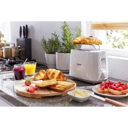 Tostapane PHILIPS HD2581 / 00 - 2 slot - 830 W - Bianco