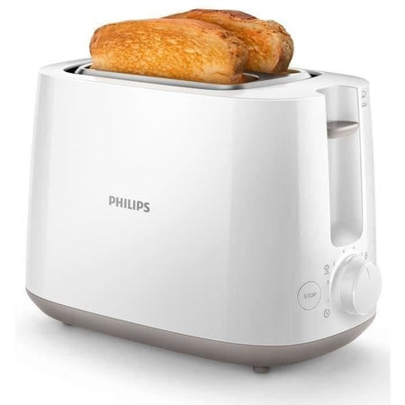 Tostapane PHILIPS HD2581 / 00 - 2 slot - 830 W - Bianco