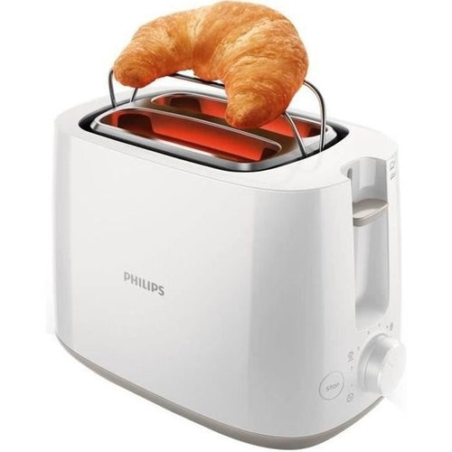 Tostapane PHILIPS HD2581 / 00 - 2 slot - 830 W - Bianco