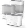 PHILIPS AVENT SCF291 / 00 Sterilizzatore elettronico 4 in 1 + cestello piatti - Bianco