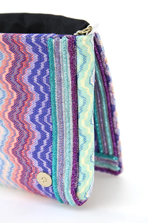 PHO Firenze | Pochette a tracolla fantasia con patta