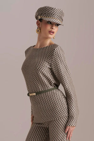 PHO Firenze | Maglia scollo barca filo lurex