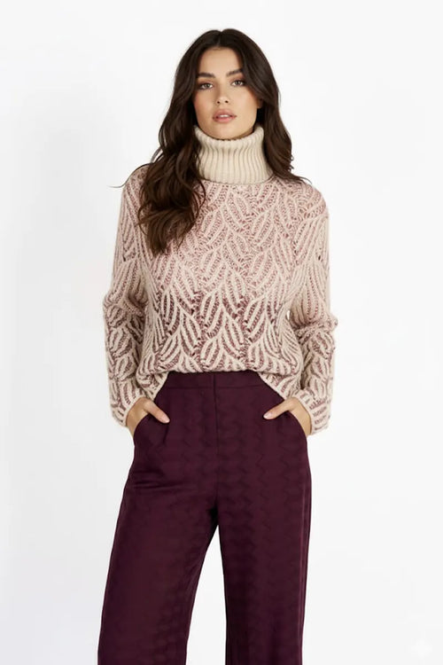 PHO Firenze | Maglia traforata filo lurex