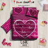 I Love Sleeping Completo lenzuola copriletto LOVE 2502B
