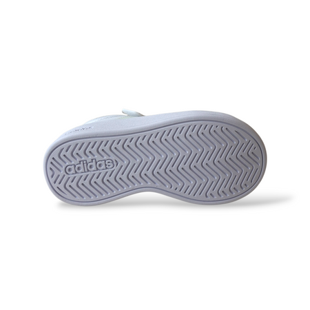 Sneakers bambina Adidas Grand Court bianco cangiante sportive