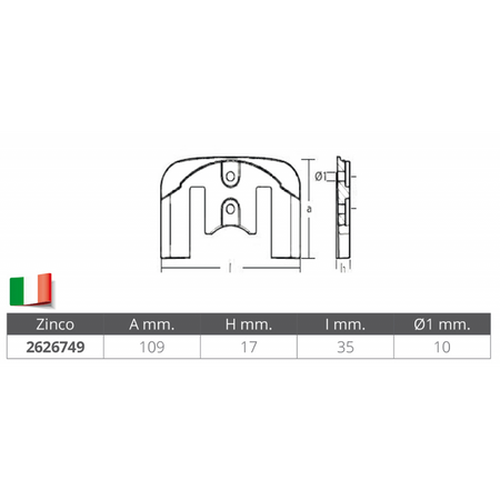 Piastra Anticavitazione Yanmar