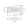 Piastra Piede Poppiero Sx-A/Dps-A