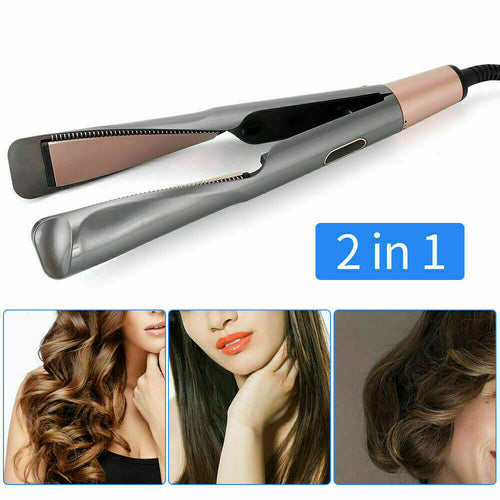 PIASTRA PER CAPELLI 2 IN 1 IRON PRO ARRICCIACAPELLI PROFESSIONALE 230°C RICCI