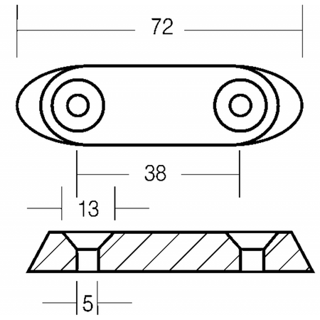 Piastrina 2-4-6-8 Hp