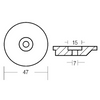 Piastrina 9,9-15 Hp
