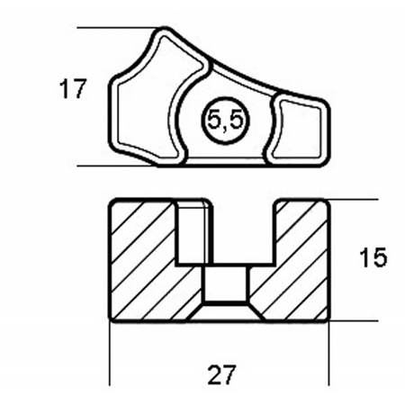 Piastrina Yamaha 682-11325-00