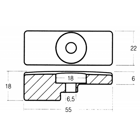 Piastrina Zn 90-115 Hp Df115-140