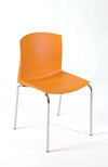 Sedia impilabile da mensa in polipropilene cm. 50x51x82h