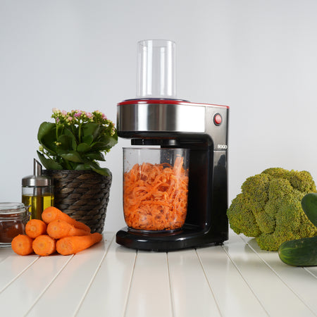 SOGO Spiralizzatore di verdure affetta verdure / 3 lame intercambiabili incluse / 80W / 1.2L