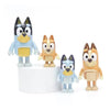 4 Full Bluey Family Figures - Giose giocattoli - da 3 anni