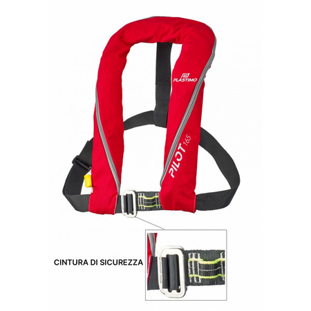 Pilot 165N Aut. Rosso C/Cintura Xxl