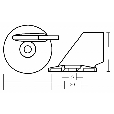 Pinna C/Raffreddamento 55-65 Hp