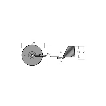 Pinna In Zinco 75-90-115-130 Hp