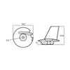 Pinna In Zinco Mfs 8-20Hp 4T