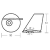 Pinna Tohatsu 25/40 Hp