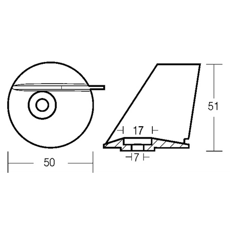 Pinna Tohatsu 25/40 Hp