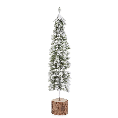 Pino di natale Venosta innevato, rami in PE per decorazioni natalizie