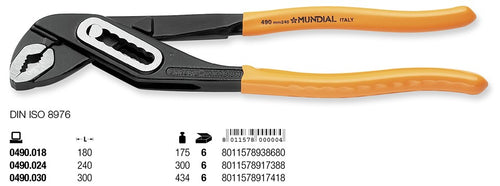 Pinza Poligrip 300 Mundial