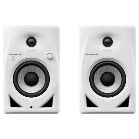 Coppia di altoparlanti monitor Pioneer DJ DM-40D-BT-W - Bluetooth - Bass Reflex - 2x19 W - Modalità DJ o Produzione - Bianco