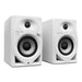 Coppia di altoparlanti monitor Pioneer DJ DM-40D-BT-W - Bluetooth - Bass Reflex - 2x19 W - Modalità DJ o Produzione - Bianco