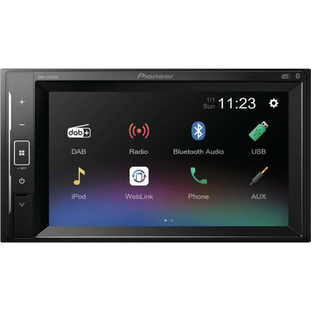 AUTRADIO - PIONEER - DMH -A240DABDAB - USB - 2 DIN - 6.2 Schermata - Bluetooth - DAB+