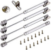 Molla a gas 150N / 33lb / 15KG Puntone a gas Ammortizzatori a gas, Cerniere a soffietto, Cerniere per scatole giocattolo Supporti di sollevamento Supporto coperchio Cerniere per mobile