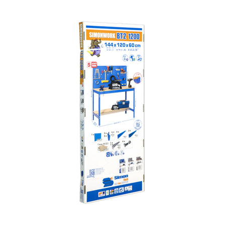 SIMONWORK BT2 1200 ANTRACITA/MADERA