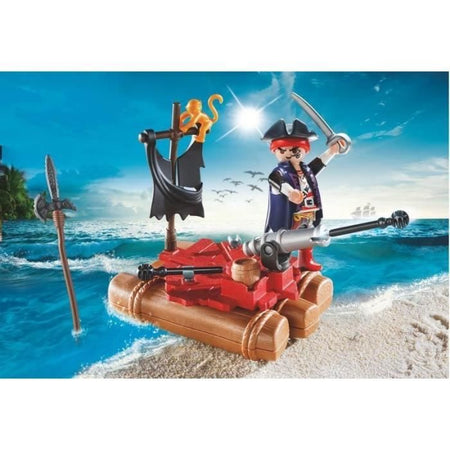 PLAYMOBIL - Valigia dei pirati - Bambino - Cannone e proiettili - 22 pezzi - Da 4 anni