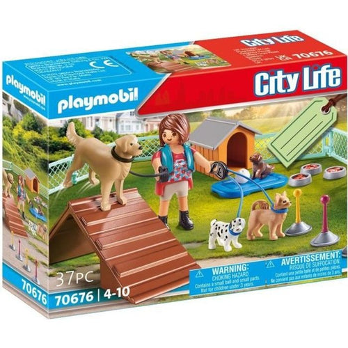 PLAYMOBIL 70676 Set regalo per insegnanti e cani