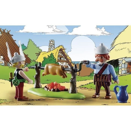 PLAYMOBIL - 70931 - Asterix: Il banchetto del villaggio