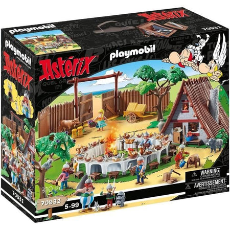 PLAYMOBIL - 70931 - Asterix: Il banchetto del villaggio