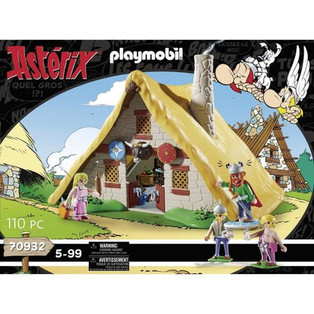 PLAYMOBIL - 70932 - Asterix: La capanna di Abraracourcix
