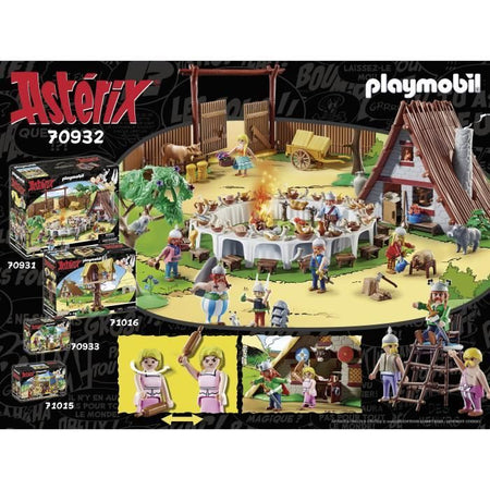 PLAYMOBIL - 70932 - Asterix: La capanna di Abraracourcix