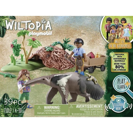PLAYMOBIL - 71012 - Wiltopia - Formichieri - 39 pezzi - Giocattolo per bambini dai 4 anni in su