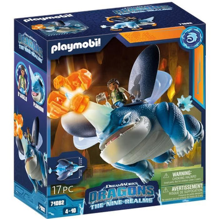 Playmobil - 71082 - Dragons Nine Regni: Plowhorn & Angelo