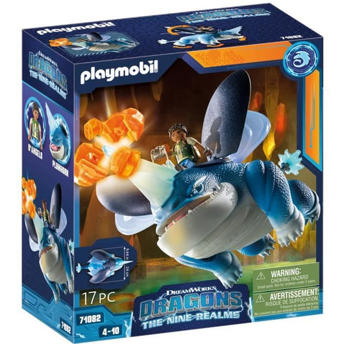 Playmobil - 71082 - Dragons Nine Regni: Plowhorn & Angelo